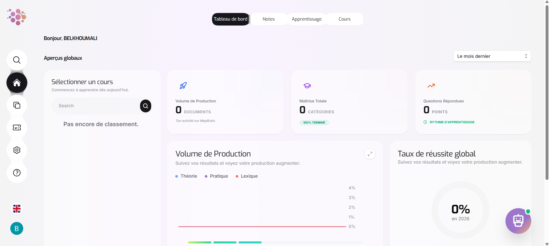 AI-E-Learning Platform screenshot 1